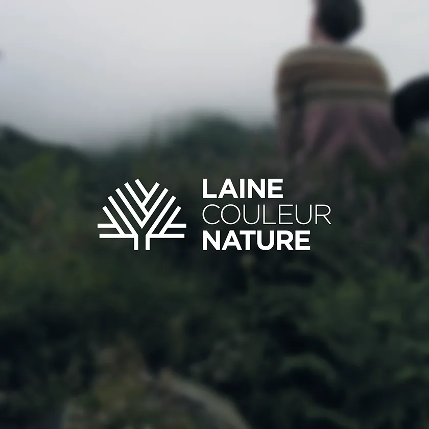 Laine Couleur Nature - Logo créatrice vêtements et accessoires en pure laine