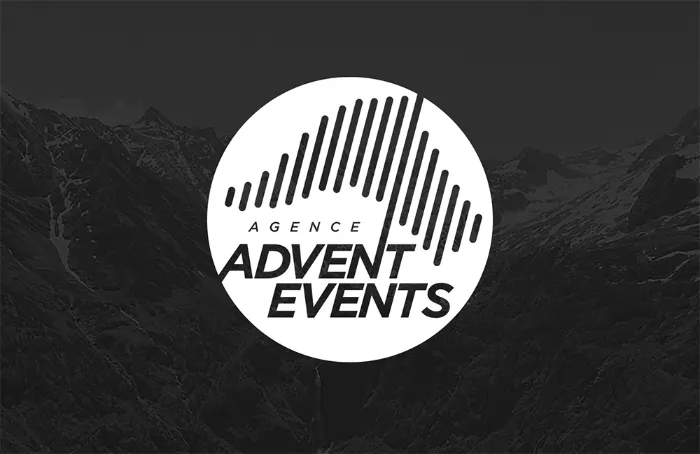 Advent Events - Logo entreprise d'organisation événementielle