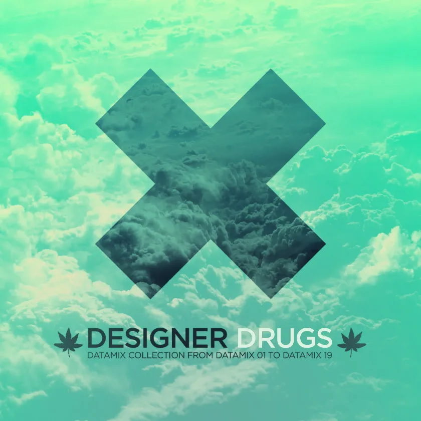 Designer Drugs - Couverture compilation mixtapes de musique électro