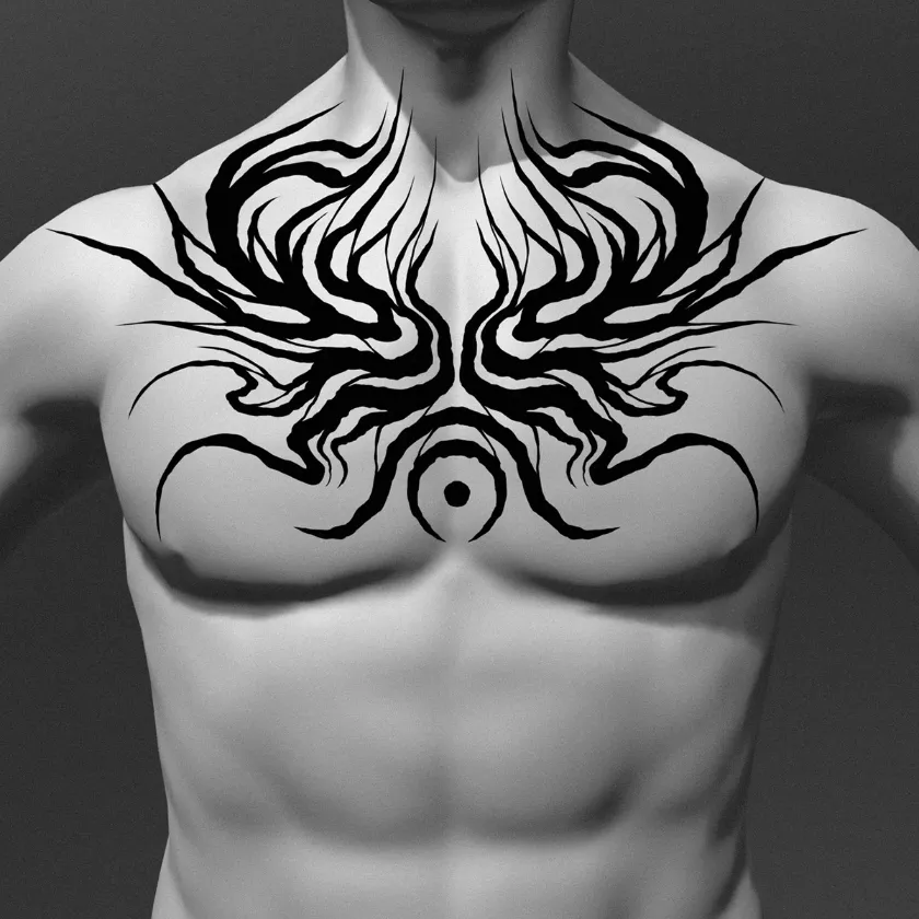 Dessin tatouage neo tribal