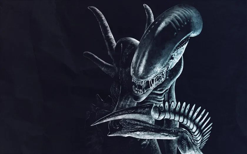 Illustration xenomorphe du film Alien